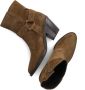 VIA VAI Enkellaarsjes Dames Mara Drew Maat: 39 Materiaal: Suède Kleur: Bruin - Thumbnail 5