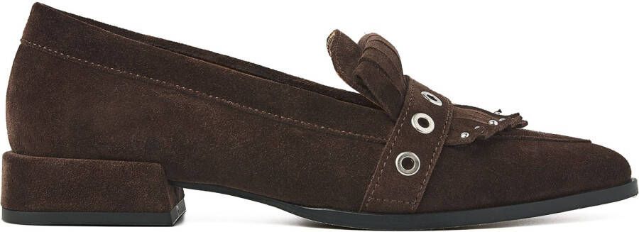 VIA VAI Bruine Loafers Jazz Emily