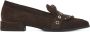 VIA VAI Loafers Dames Jazz Emily Maat: 39 Materiaal: Suède Kleur: Bruin - Thumbnail 4