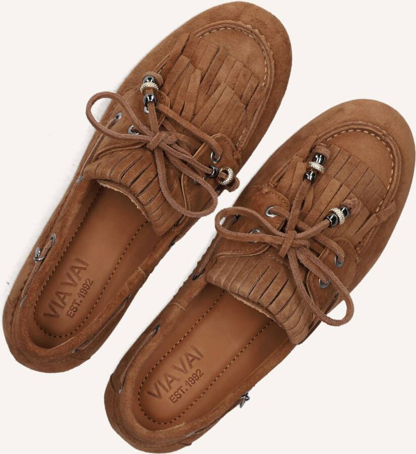 VIA VAI Bruine Loafers June Loua