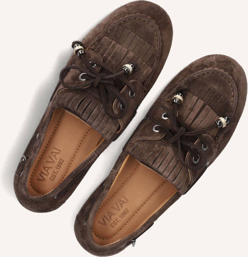 VIA VAI Bruine Loafers June Loua