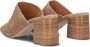 VIA VAI Muiltjes Dames Polly Maat: 36 Materiaal: Suède Kleur: Bruin - Thumbnail 6