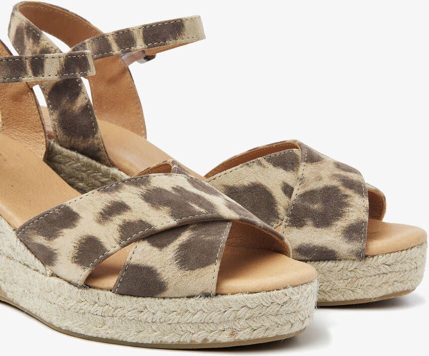 VIA VAI Bruine Sandalen Luisa Tiana