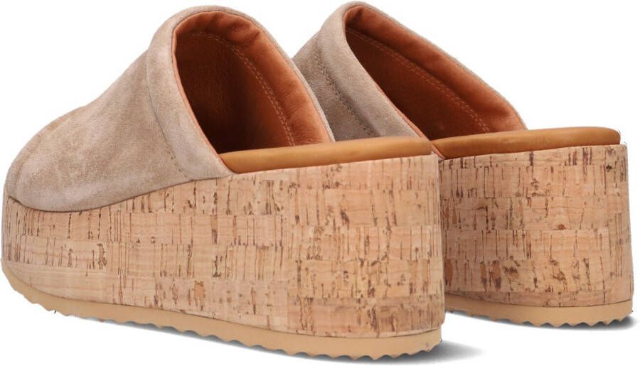 VIA VAI Camel Slippers Sissel Ryde