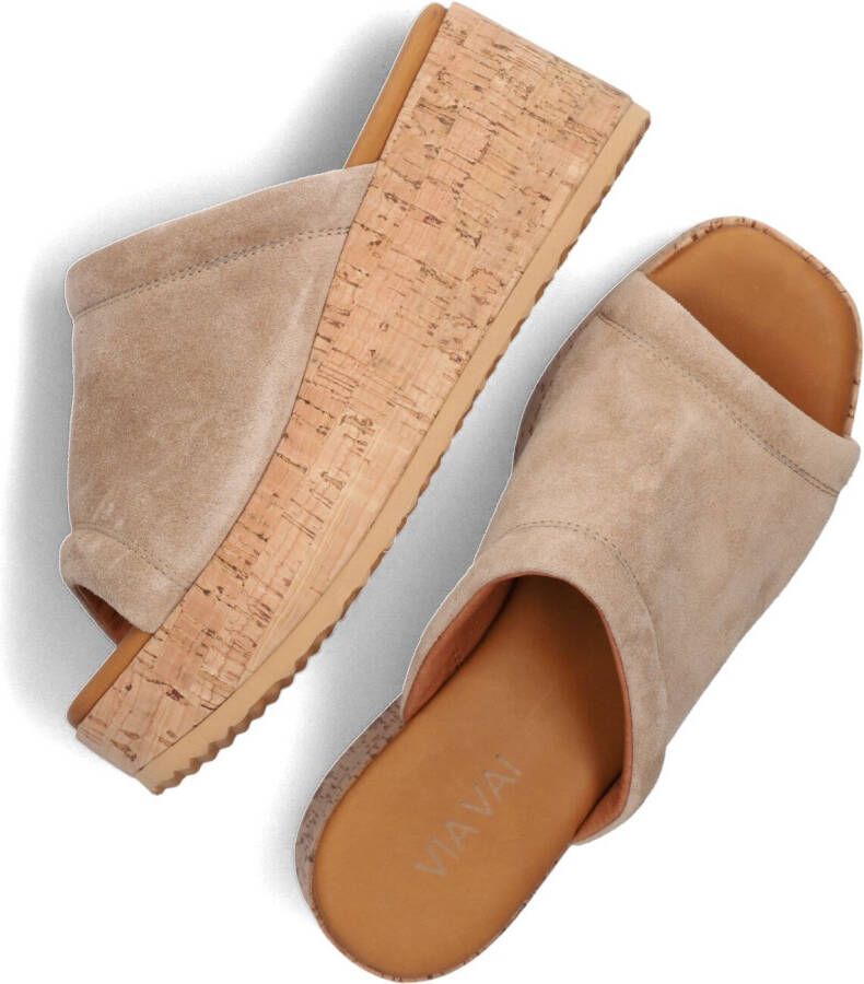 VIA VAI Camel Slippers Sissel Ryde