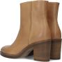 VIA VAI Taara Jade Enkellaarsjes dames Donker cognac - Thumbnail 4