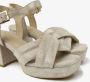 VIA VAI Sandalen Dames Cassia Gabriell Maat: 40 Materiaal: Leer Kleur: Goud - Thumbnail 5