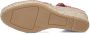 VIA VAI Espadrilles Dames Flora Braid Maat: 37 Materiaal: Leer Kleur: Roze - Thumbnail 4