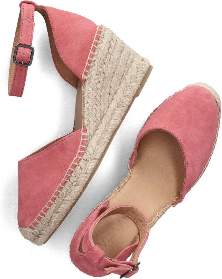 VIA VAI Roze Espadrilles Flora Braid