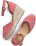 VIA VAI Flora Braid Espadrilles Zomer Schoenen Dames Roze - Thumbnail 6