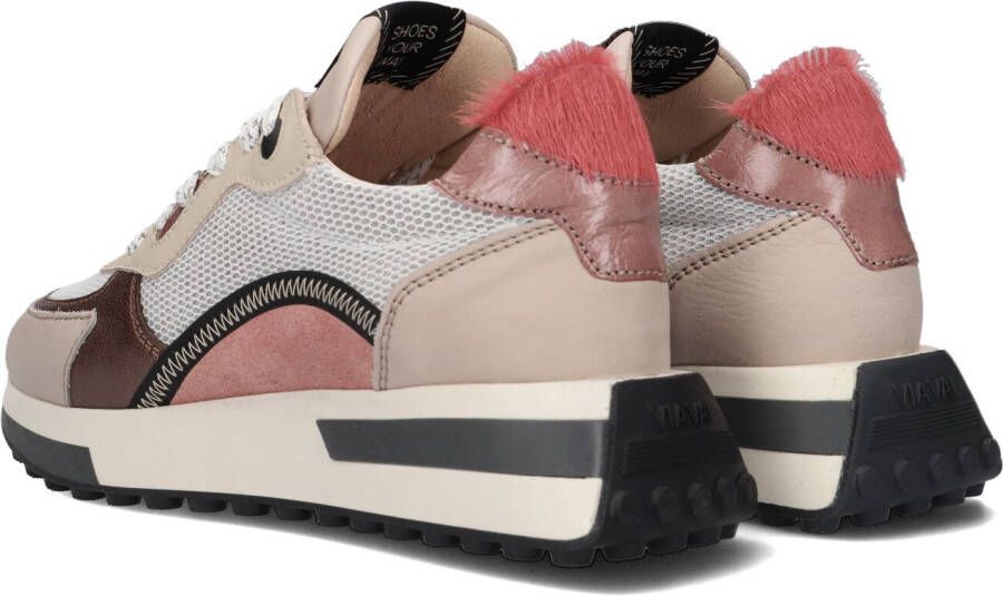 VIA VAI Roze Lage Sneakers Posy DAsh