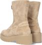 Via Vai Bobbi Strip 59019 suède enkelboots beige - Thumbnail 5