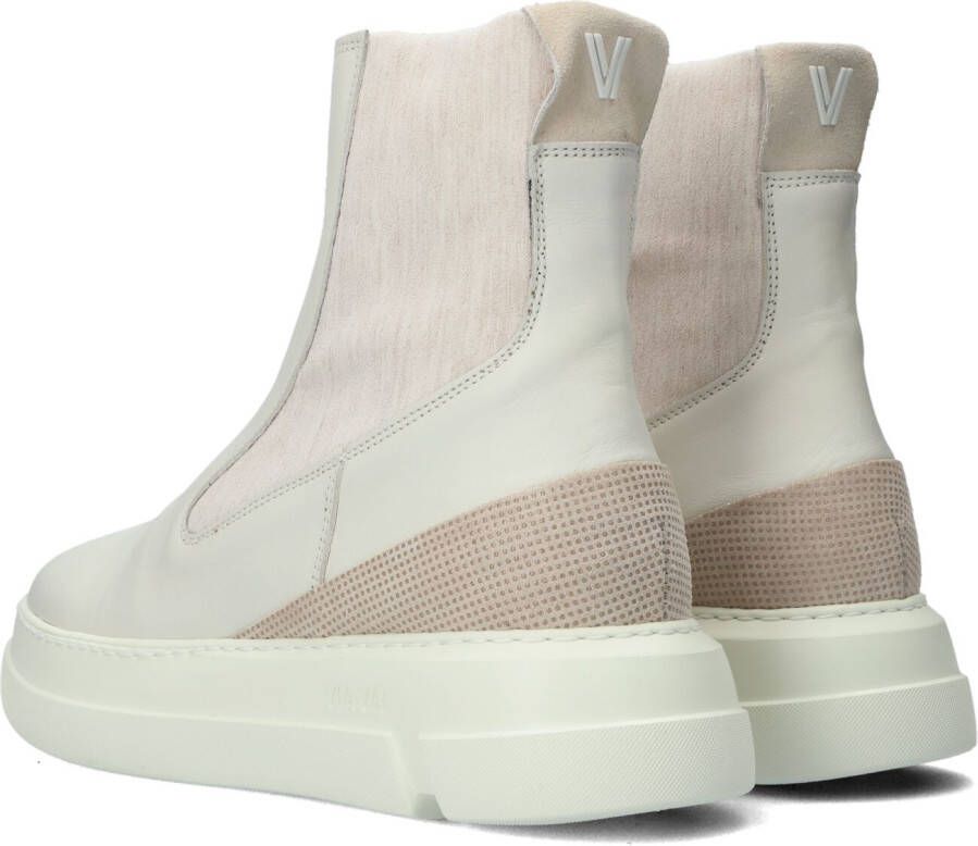 VIA VAI Witte Chelsea Boots Blue Meg