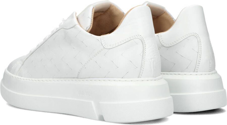 VIA VAI Witte Lage Sneakers Blue Maze