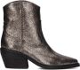 VIA VAI Enkellaarsjes Dames Eveline Clark Maat: 37 Materiaal: Leer Kleur: Zilver - Thumbnail 5