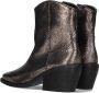 VIA VAI Enkellaarsjes Dames Eveline Clark Maat: 37 Materiaal: Leer Kleur: Zilver - Thumbnail 6