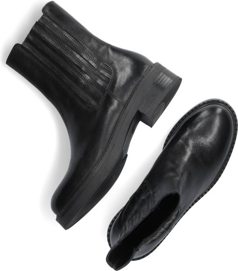 VIA VAI Zwarte Boots Bellamy Stitch