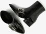 Via Vai Rose Camden Enkellaarsjes Zwart Leer Black Dames - Thumbnail 5