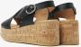 VIA VAI Sandalen Dames Sissel Elaine Maat: 41 Materiaal: Leer Kleur: Zwart - Thumbnail 3