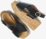 VIA VAI Sandalen Dames Sissel Elaine Maat: 41 Materiaal: Leer Kleur: Zwart - Thumbnail 5