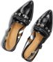 VIA VAI Dames Jazz Tammi Maat: 40 Materiaal: Leer Kleur: Zwart - Thumbnail 5
