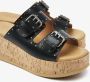 VIA VAI Slippers Dames Sissel Mira Maat: 41 Materiaal: Leer Kleur: Zwart - Thumbnail 4