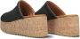 VIA VAI Slippers Dames Sissel Ryde Maat: 37 Materiaal: Denim Kleur: Zwart - Thumbnail 3