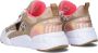 VINGINO Beau chunky leren sneakers met panterprint beige roze Meisjes Leer 34 - Thumbnail 4