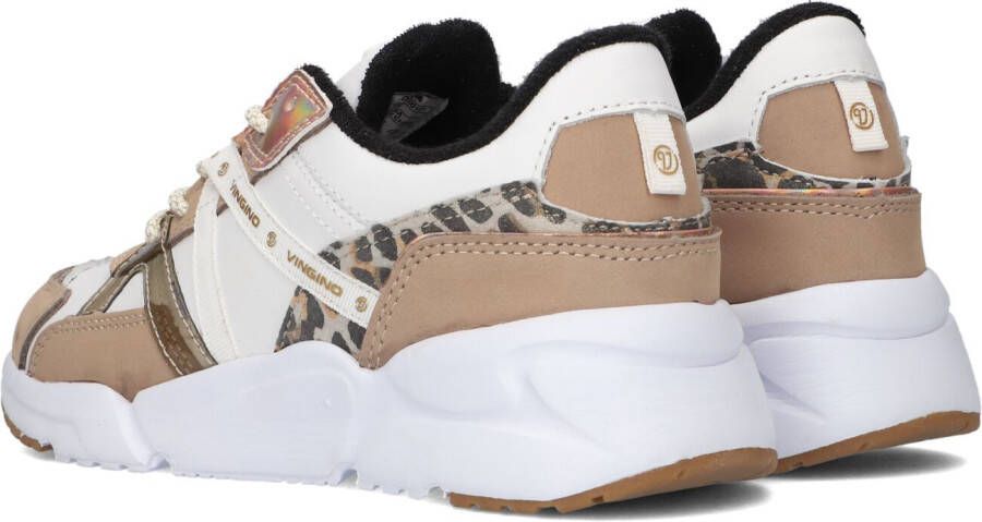 Vingino Beige Lage Sneakers Odilia