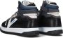 VINGINO Joshua mid leren sneakers blauw Jongens Leer Meerkleurig 36 - Thumbnail 6