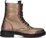 Vingino Julia leren veterboots brons - Thumbnail 5