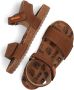 VINGINO Xavi leren sandalen bruin Leer Effen 27 - Thumbnail 7