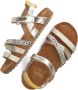 VINGINO Vienna leren sandalen goud metallic Leer Meerkleurig 30 - Thumbnail 8