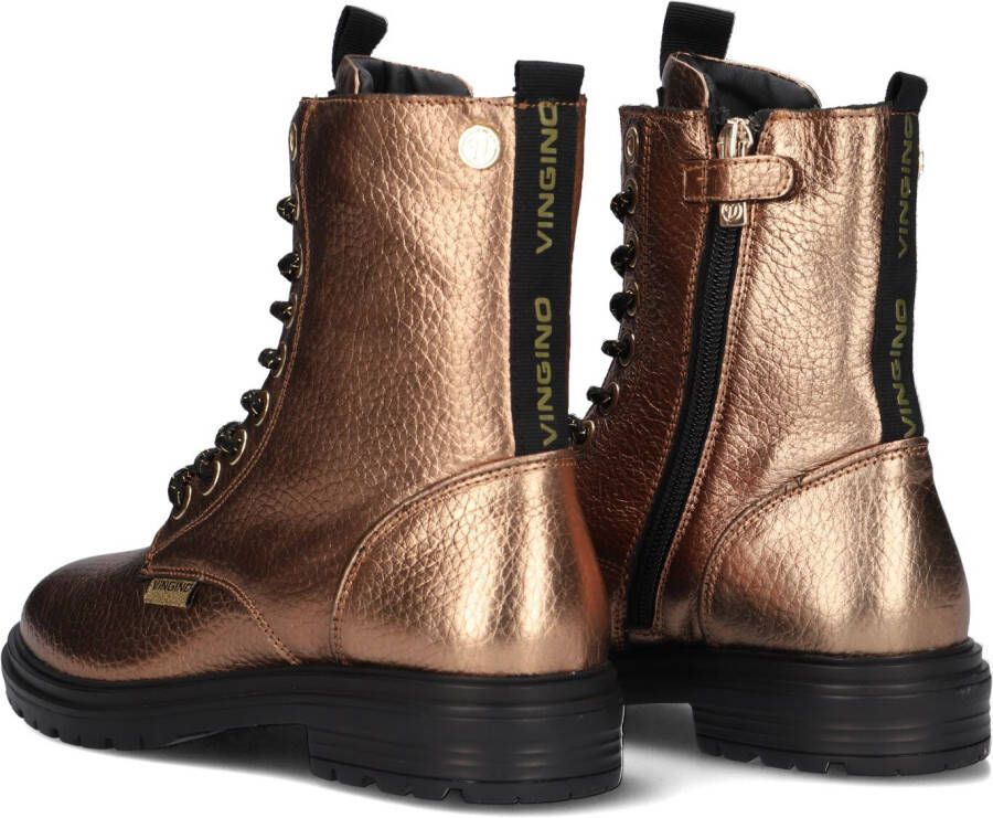 Vingino Gouden Veterboots Julia