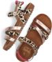 VINGINO Vienna leren sandalen beige roze metallic Leer Meerkleurig 24 - Thumbnail 5