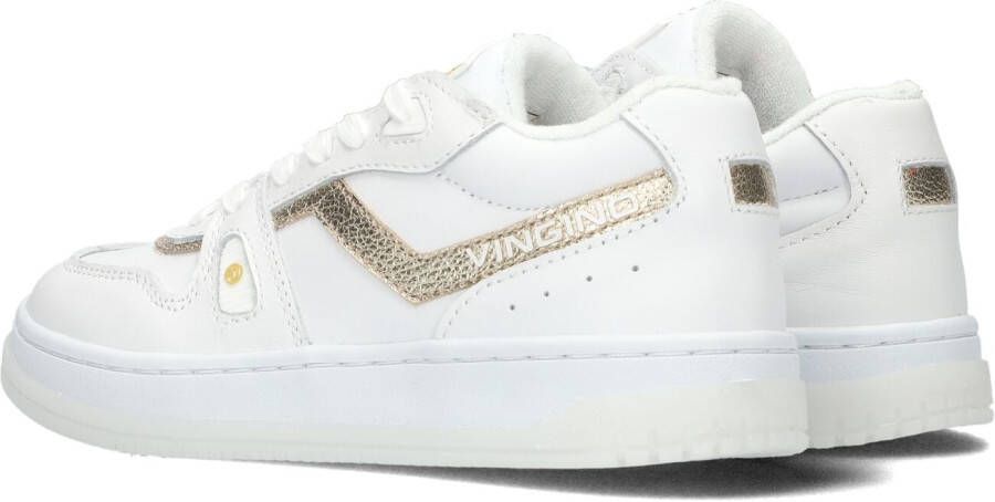 Vingino Witte Lage Sneakers Senne Low