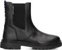 Vingino Kathy leren chelsea boots zwart - Thumbnail 4