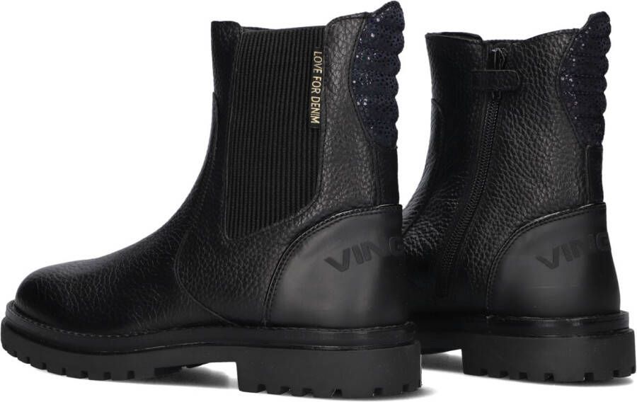 VINGINO Zwarte Boots Kathy 1