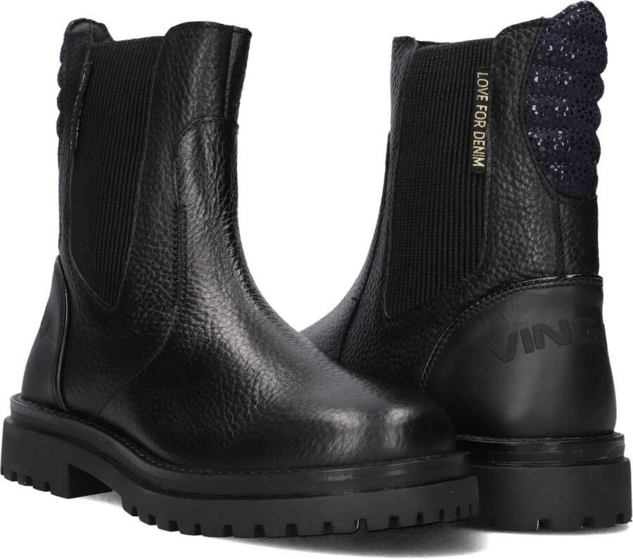 VINGINO Zwarte Boots Kathy 1