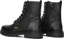 Vingino Shirley Veterboots zwart Leer - Thumbnail 4