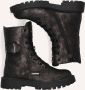 Vingino VIN825590-791 Meisjes Biker Boots Multicolor Leer Veters - Thumbnail 6