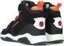VINGINO Raoul Mid leren sneakers zwart Jongens Leer Meerkleurig 29 - Thumbnail 5