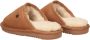 Warmbat Bruin Tinten Classic Kids Pantoffels Sloffen Jongens Camel - Thumbnail 3