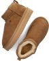 WARMBAT Vachtlaarzen Dames Durack Plateau Maat: 38 Materiaal: Suède Kleur: Cognac - Thumbnail 9