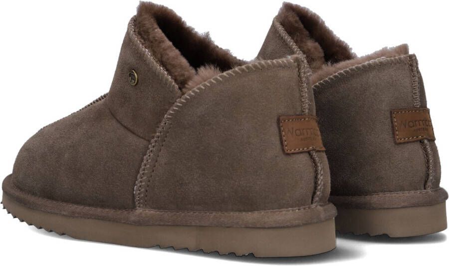 WARMBAT Taupe Pantoffels Willow