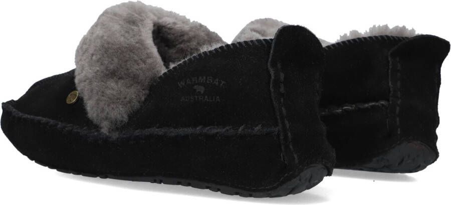 WARMBAT Zwarte Pantoffels Barrine