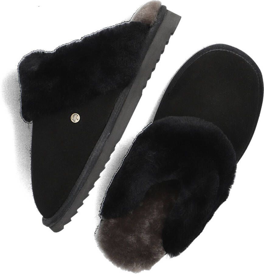 WARMBAT Zwarte Pantoffels Flurry