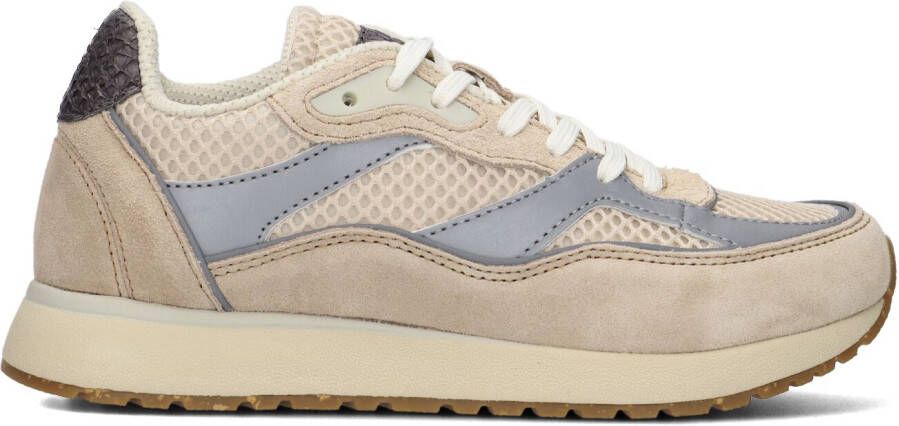 Woden Beige Lage Sneakers Hailey