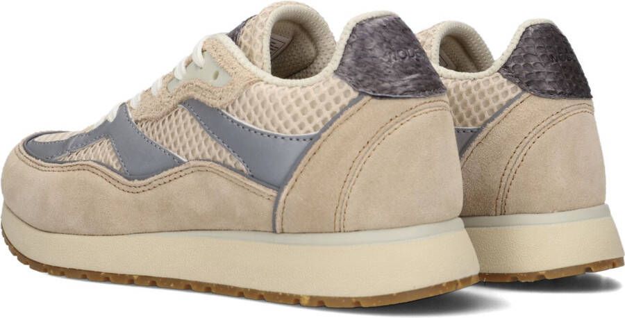 Woden Beige Lage Sneakers Hailey