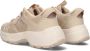 Bruin Tinten Sif Reflective Lage sneakers Dames Beige - Thumbnail 5